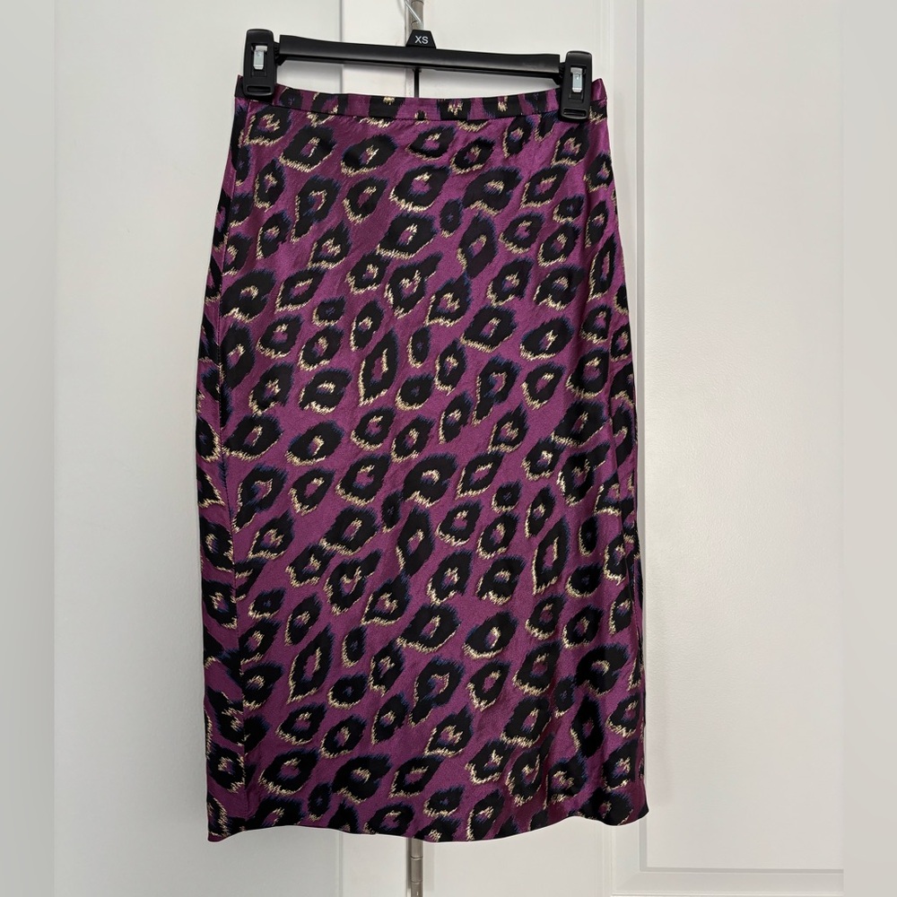 Le Superbe/Anthropologie leopard skirt - Picture 4 of 5